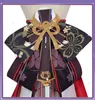 Genshin Impact Yae Miko Cosplay Kostüm Spiel Outfits Kleid Halloween Karneval Frauen Mädchen Uniformen Perücke Schuhe