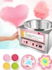 آلة حلوى القطن الحلو الحلو الكهربائية الفولاذ المقاوم للصدأ 220 فولت نسج المعالج السكر