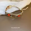 Lien Chaîne Français Perle Bracelet Style Ethnique Personnalité Tendance De La Mode Tempérament Polyvalent Bijoux Accessoires En Gros BulkLink