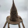 Kątowy czapce filmy Potter sorting hat skórzany czarownic czapki kapelusze halloweenowe imprezy rekwizyty cosplay Cosplay Akcesoria Strona główna 220720