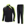 Stade de Reims Men's Tracksuits adult outdoor jogging suit jacket long sleeve sports Soccer suit221L
