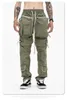 Calças masculinas 2022 Marca da moda do outono e inverno com o mesmo estilo de funcional de e-mails de várias calças casuais de rua com vários bolsos