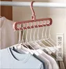 Magic Hanger Organizer Space Saving Dorm Room Essentials Multifunktionella Non Slip Hangers för garderob Tunga kläder