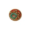 Подвесные ожерелья 45 мм Инь Ян Цветочная Луна Ом Будда глазное йога чары Большой круглый ретро Непал для ювелирных изделий по висящим ювелирным украшениям