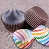 Sublimatie 100 stks Muffins Cupcakes Papieren Cups Cupcake Liner Bakken Muffin Box Cup Case Party Dienblad Cake Decorating Tools Verjaardag Party Decor