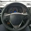 DIY Personalize Braids Capa para o volante Toyota E'z RAV4 20132019 Corolla Im Scion Auris Original Volta de Correia Braid J220808