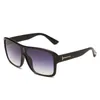 Óculos de sol fashion grande retângulo integrado feminino masculino 2022 designer vintage feminino uv400