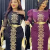 Vêtements ethniques MD femmes africaines grande taille robes de soirée dubaï turquie luxe perle Robe de soirée de mariage Robe Robe Africaine Femme 2023