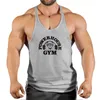 Heren tanktops aankomsten bodybuilding stringer top gym mouwloos shirt heren fitness vest singlet sportkleding workout tanktopmen's