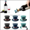 Altro Cucina Sala da pranzo Bar Casa Giardino Creativo Forma di cappello Poker Vino Sile Stopper Vacuum Seale Dhdrq