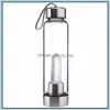 Tumblers drinkware keuken eetbar huizen tuin keuken natuurlijke kwarts edelsteen glazen water fles direct drinking cup crystal obelisk