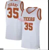 XFLSP College Custom Custom Texas Longhorns Shist College Баскетбол Джерси 1 Эндрю Джонс Маркус Carr 30 Brock Cunningham 21 Avery Benson Cole Bott