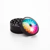 3D Concave Herb Grinders Smoking Accessories OD 50mm Zinc Alloy Electric Tob Ecigarette Machine Tobacco Crusher for Dry Herb Metal Grinders in Stock