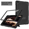 Tungt fodral för Samsung Galaxy Tab A 10,1 tum T510/T515 Rugged Armor Kickstand stockproof Defender Tablet Cover (B2)