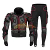 Hot Motorcycle Jacket Racing Armor Protector ATV Motocross Body Protection Jackets Climbing Clothing Gear Mask Beschermende versnellingsbeschermings Guards Kit Knie Sliders