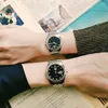 Montres Boîtes Cas Couple Décontracté Dames Atmosphère Hommes Étanche Chaîne En Acier Quartz Non Mécanique MenWatch