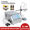 2 Nozul Sıvı Dolgu 1-4000ml/Min Yarı Otomatik Suyu Sütü İçecek Sıvı Doldurma Makinesi Su Şişesi Konteyner Küçük Flakon F216G