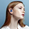 ワイヤレスBluetoothヘッドフォンTWS M-F8ノイズキャンセルスポーツヘッドセット防水吊り下げぶりの耳のイヤホンBluetooth 5.2イヤホン