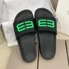 Slides Pool Mens Womens Designer Slippers Summer Black Green White Cool Grey Beige Blue Soft Gul Men Rubber Sandals Paris Shoes 36-45