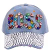 New Outdoor Sport Baseball Cap Spring Summer Fashion BOSS Letters Bling Adjustable Men Women Caps Fashion Hip Hop Hat ZZA13399