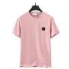 stone Men's T-shirts New Design island Wholesale Fashion T-shirts Men Heavy Cotton Soild Mens Clothing Short Sleeves.