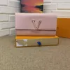 Cartera clásica para mujer Carteras para hombre Diseñador Moda casual Bolsa de dinero Monedero para mujer Monederos de cuero Titular de la tarjeta Estándar D228044F