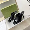 Sandales Designer Femmes chaussures habillées talons hauts sandales en cuir pour femmes Mariage Noir Argent 3.5 IKJ8