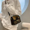 Kadın Tasarımcı Çanta Kadın İki Omuz Askısı Messenger Çanta Tanrıça Moda Trend PU Deri Crossbody Çanta Çanta Bolso