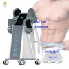 Spa Slimming Device Muscle Stimulator Emslim Ultrasonic 4 Handtag EMS Body Sculpting Machine för skönhetssalong Viktförlustutrustning