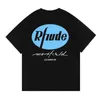 티셔츠 남성용 INS American Fashion 브랜드 Rhude Maxfield La Los Angeles Limited Eagle Print 큰 짧은 슬리브 티셔츠 3uuf
