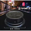 Tools Plastic Lid for Sushi Dish Buffet Conveyor Belt Reusable Transparent Cake Plate Food Cover Restaurant Accessories7866436