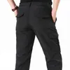 Men's Pants Breathable Lightweight Waterproof Quick Dry Casual Men Summer Army Military Style Trousers Men's Tactical Cargo MaleMen's