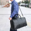 MARKROYAL Large Capacity PU Leather Travel Bag Multifunctional Waterproof Shoulder For Men Tote Luggage Duffle Bags Drop190S