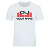 Sobrenome personalizado personalizado Diy camiseta homens mulheres DJ seu nome T camisetas Hip Hop Tshirt Algodão verão para homem Top Tees UE Tamanho 220616