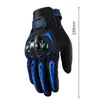 Touchscreen PU Leder Motorrad Outdoor Vollfinger Handschuhe Schutzausrüstung Racing Pit Bikes Reiten Enduro Taktische Handschuhe