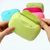 Sabun kutusu sabun çanta yemekleri su geçirmez sızıntılı sabun kutusu kapağı banyo aksesuarları tuvalet çamaşırhane sabun kutuları