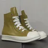 Stivaletti da uomo in vera pelle di lusso comode sneakers alte da uomo scarpe basse stringate