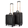 旅行用荷物スーツケースラグジュアリートランクバッグスピナーユニバーサルUホイールトラベルバッグダッフルバッグ、レザー荷物ハンドバッグ大容量スポーツバッグ