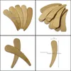 6Cm Cosmetic Tool Bamboo Stick Spata Scrape Spoon Drop Delivery 2021 Spoons Flatware Kitchen Dining Bar Home Garden Png5W