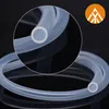 High Quality 1M/5M Food Grade Clear Translucent Silicone Tube Beer Pipe Milk Hose Pipe Soft Safe Rubber Flexible Tube Creative 220423