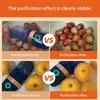 Oczyszczacz warzyw owocowych Przenośna bezprzewodowa dezynfekcja Usuń pestycyd sterylizowany sterylizację pralki żywności 2205162227903218