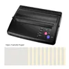 Thermal tattoo transfer machine black line draft copy 1pc paper feeding 10pcs consumables hand drawing pattern A4