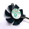 Wholesale fan: 5010 5V MGT5005XF-W10 5CM four-wire industrial computer video card fan diameter 47mm hole spacing 39mm