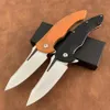 AAA Quality Brous Blades Knife T4 Flipper - G10 HANDLE JAKTING Överlevnad Medford Folding Knives med D2 Blade EDC Multi Tools