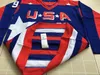 Mag Mitness 96 Charlie Conway Jersey 2017 Team USA Mighty Ducks Movie Ice Hockey Jersey All Stitched and Embroidery