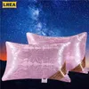 LREA 1PC 4874cm Pillow de seda A família ou hotel protege o pescoço preenche os travesseiros de dormir confortáveis ​​para a cama T200603