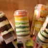 Party Supplies Plastic Clear Cake Push Up Container Ice Cream Mould Cupcakes Tools