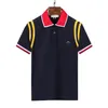 T-shirts pour hommes Polos Retro Crew col rabattu Street Style T-shirt pour hommes badge de haute qualité simple manches courtes coton lavage à l'eau pour vieux bas décontracté décontracté