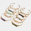 Bracciale per braccialette di cristalli in oro in oro in oro in oro in oro naturale Braccialetti Braccialetti Acceleri Acceleri 10 Styles7611305