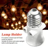 E27 EU LED ampoule blanche PBT support de lampe prise de lumière utilisée dans une prise à 2 broches pour adaptateur d'ampoule photographique de Studio à domicile AC100V 240V 4A